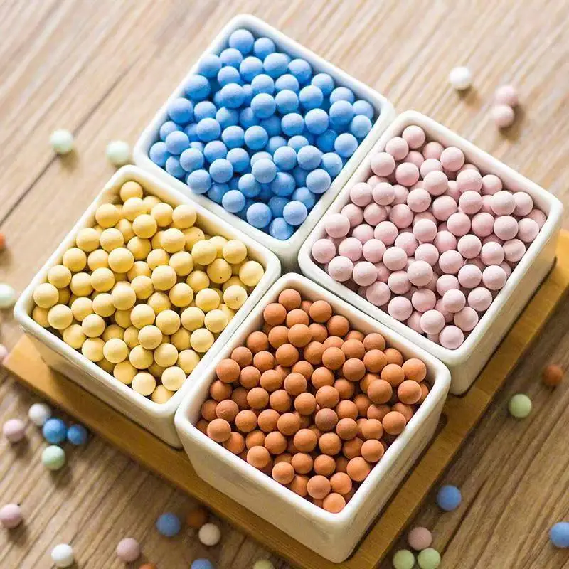 500g Colored Ceramsite for Flower Pots (for Bottom Laying) Succulent Planting Nutrient Soil Granular Soil for Flower Cultivation