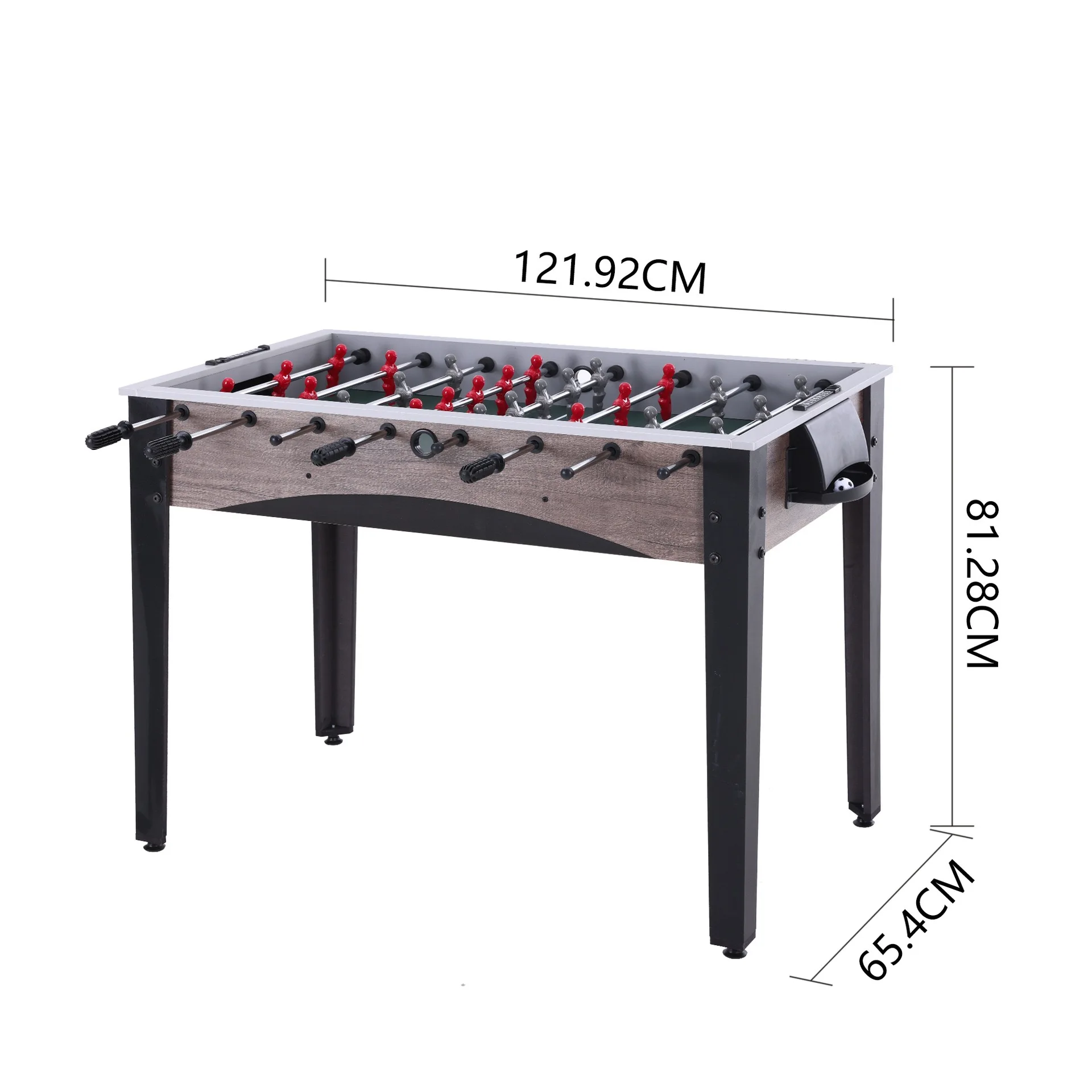 High Quality Luxury Metal Foosball Table Game Table Soccer for Entertainment