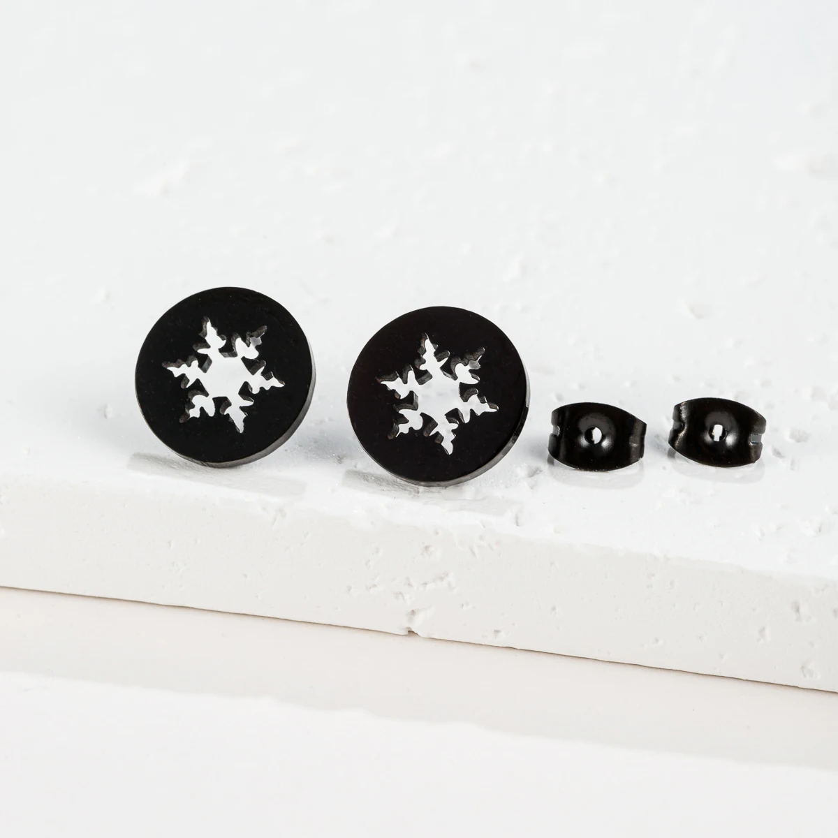 Weihnachten Serie Ohrringe Großhandel Für Frau Männer Einfache Edelstahl Knorpel Piercing Ohrring Trendy Party Schmuck – Detail 15