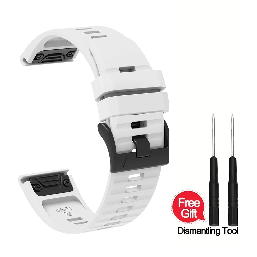 Premium QuickFit Silicone Watch Strap - 26mm & 22mm Options