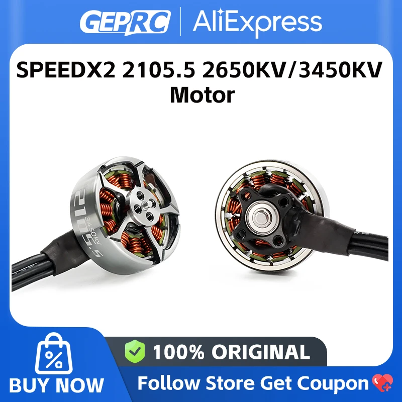 Brushless Motor GEPRC SPEEDX2 2105.5 2650KV/3450KV for DIY RC FPV Drone