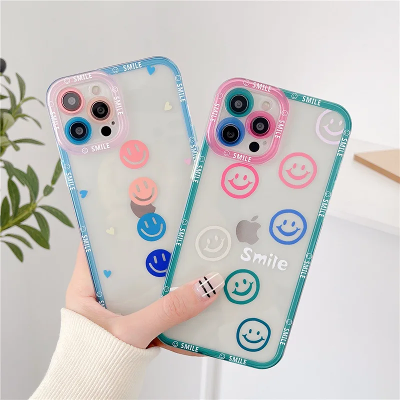 Full Camera Protection TPU Phone Case For iPhone 13 12 11 Pro Max Mini X XR XS Max 7 8 Plus SE Shockproof Soft Thin Cover Funda iphone 13 mini slim case