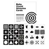 Montessori Baby Visual Stimulation Card Toys Black White Flash Cards Early Childhood Learning Educational Toys for Newborn Baby 1