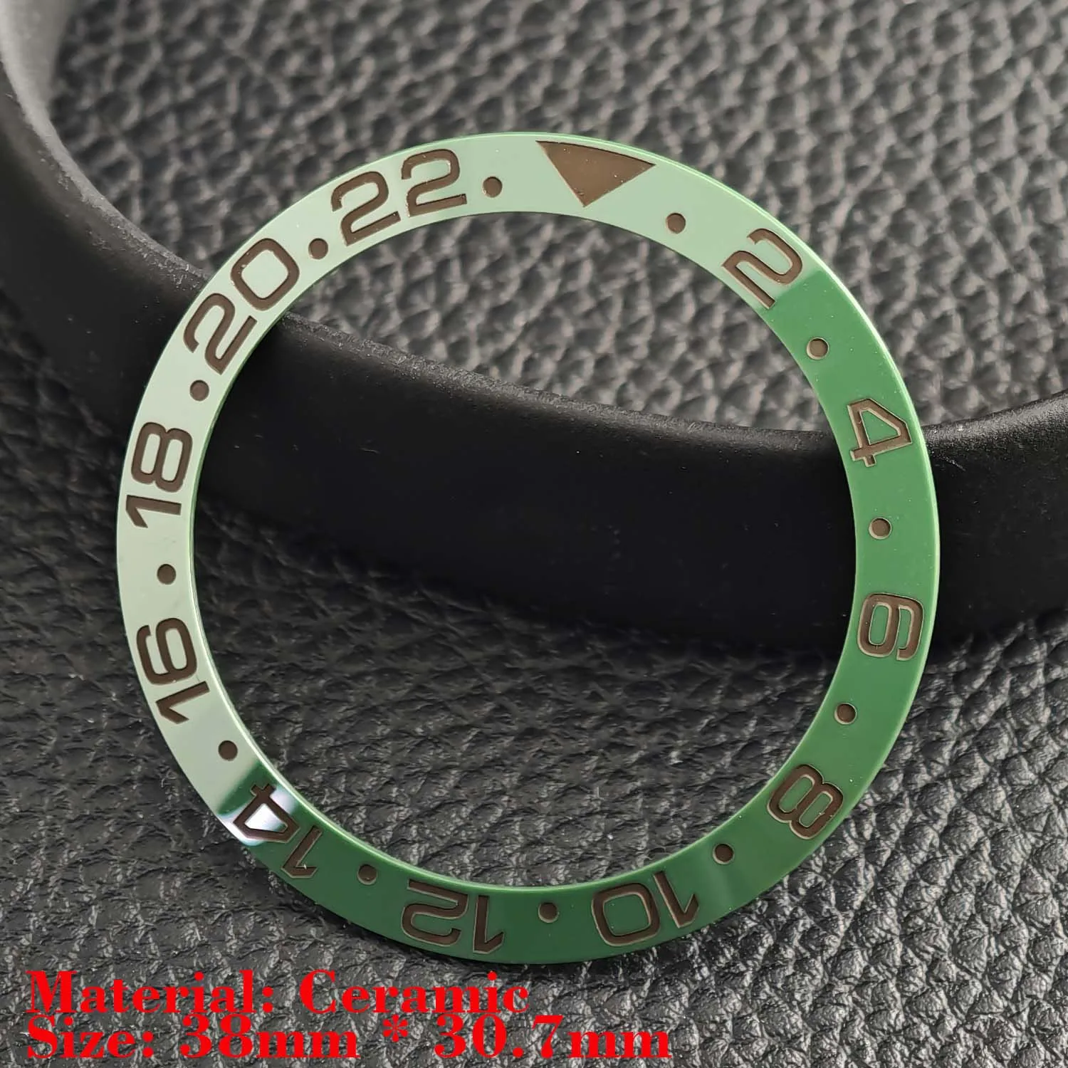 Ceramic Luminous Bezel Insert for Men's Watch - Premium Replacement Accessory
