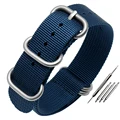 Blue silver clasp