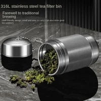 Stainless Steel Tea Infuser Tea Leaves Spice Seasoning Ball Strainer Teapot Fine Mesh Coffee Filter Teaware Kitchen Accessories 2