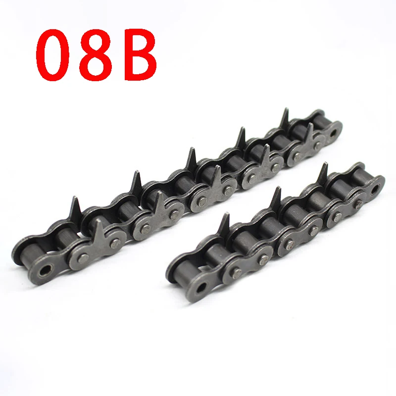 

1PCS 1.5 Meter 08B-1 Single Double Side Sharp Conveyor Roller Drive Chain