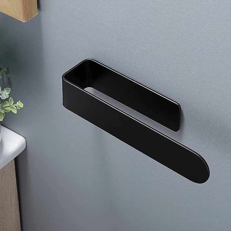 

Hand Towel Ring Self Adhesive Bathroom Kitchen Towel Hand Towel Holder Bar Stick on Wall Stainless Steel Matte Black