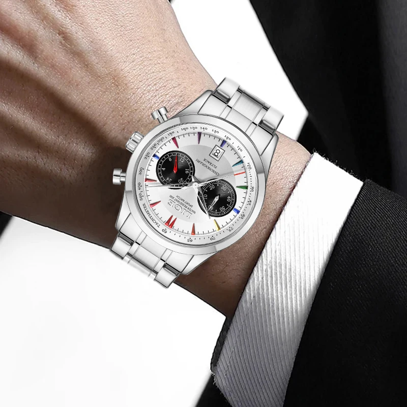 Man Watch LIGE Brand Luxury Casual Quartz Watch for Men Stainless Steel Band Business Fashion Waterproof Date Clock Reloj Hombre