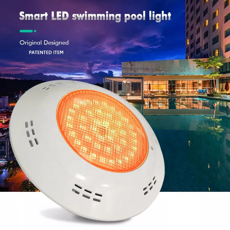 Description Picture 2 of itemUV-Anti PC Material Underwater Lamps Luces De La Piscina PAR56 Color Changing 12V Waterproof IP68 Wall Mounted RGB Pool Lights