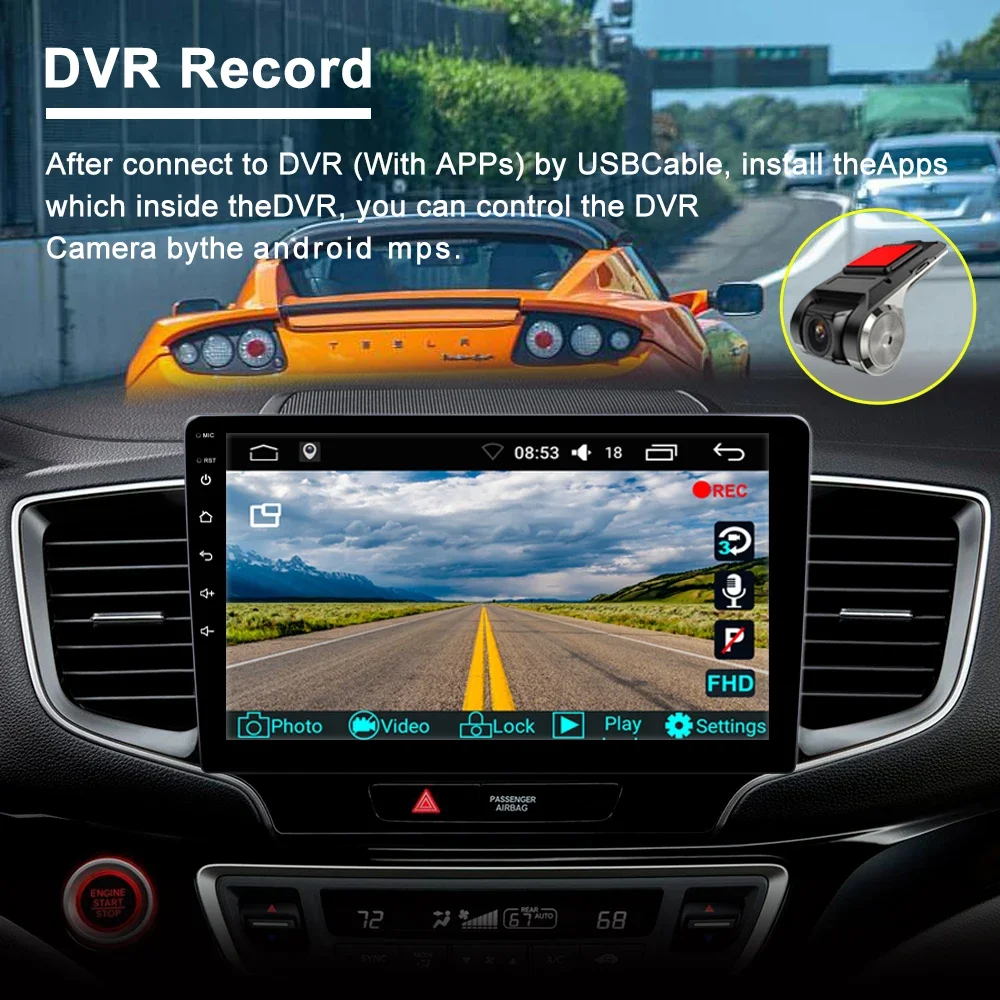 X-REAKO 7 / 9 /10 Inch 2 Din Universal MP5 Player HD IPS Screen Mirror Link Carplay Auto Radio DSP Android 12 2+32/2+64G
