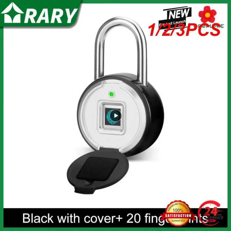 

1/2/3PCS Tuya Smart Fingerprint Padlock Electronic Door Lock Smart Life APP Remote Unlock Waterproof Security