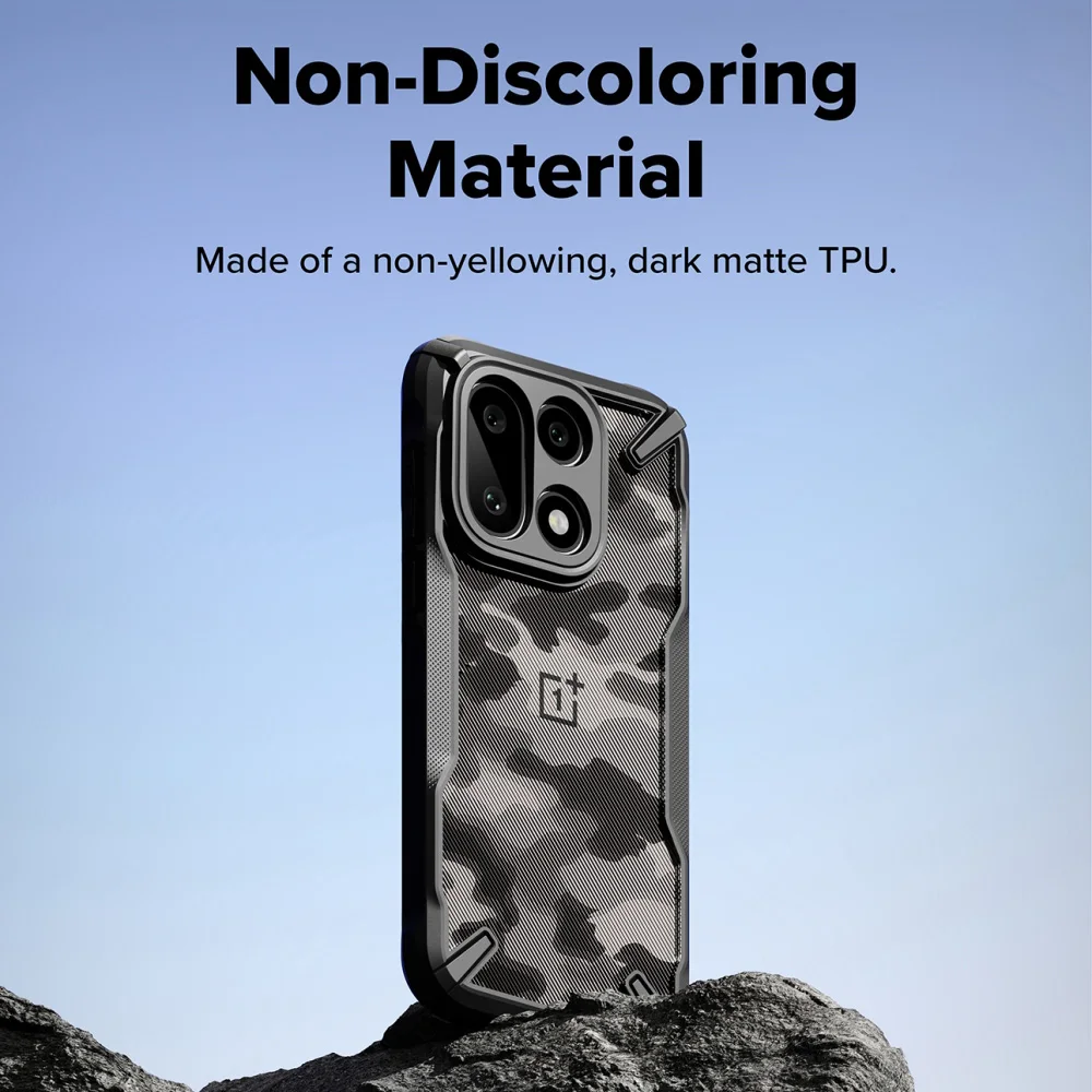 Ringke Fusion X Dual Layer Hybrid Protective Case with Clear Back & Soft TPU Frame
