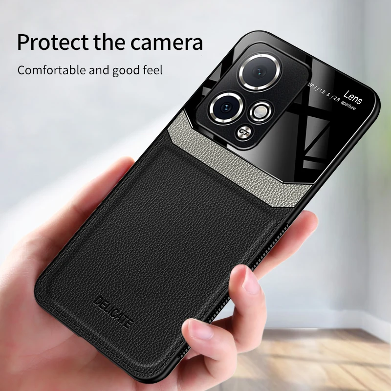 Luxury Leather Texture Shockproof Phone Pouch Case Cover
