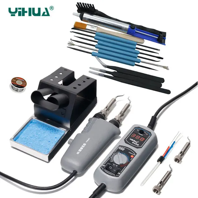 YIHUA938DPortableTweezersSolderingStation110V220VYIHUATweezers