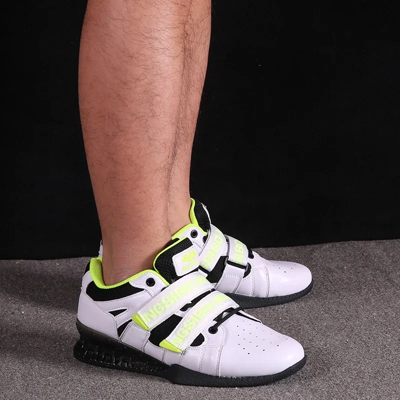 Professional Men's Weightlifting Shoes, Youth Gym Squat Weightlifting Training Shoes, Men's Anti-skid Fitness Shoes