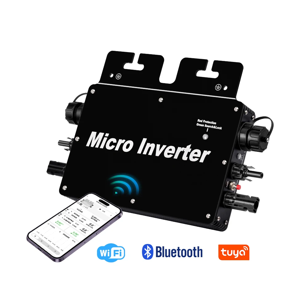 Micro Inverter 600W Sistema Di Batterie Su Rete Microinverter 600W 110V 230V Sistema Solare