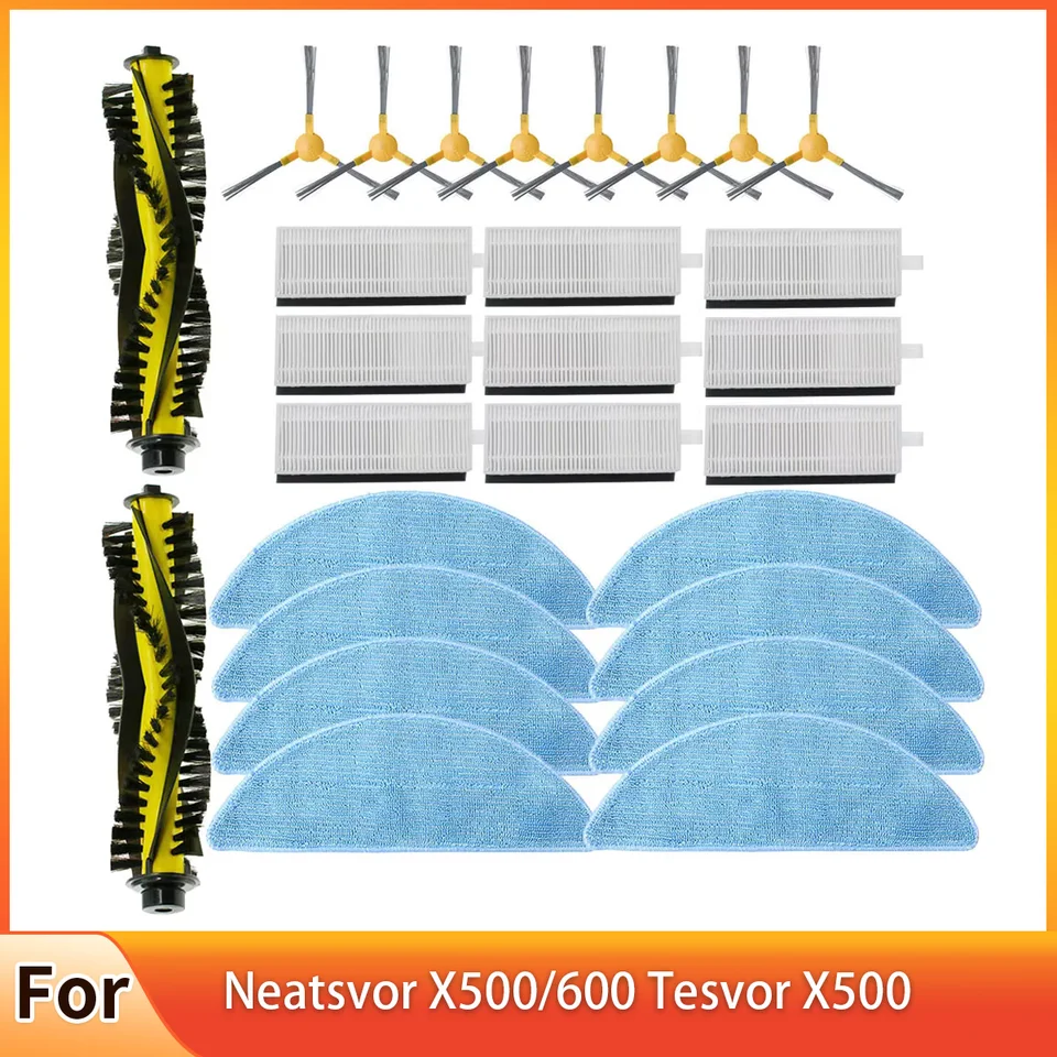 Ricambi Per Aspirapolvere Robot Tesvor Kit Di Accessori Per Tesvor X500, X500 Pro, M1, M2, Per Pezzi Di Ricambio Per Robot Accessori Aspirapolvere Robot