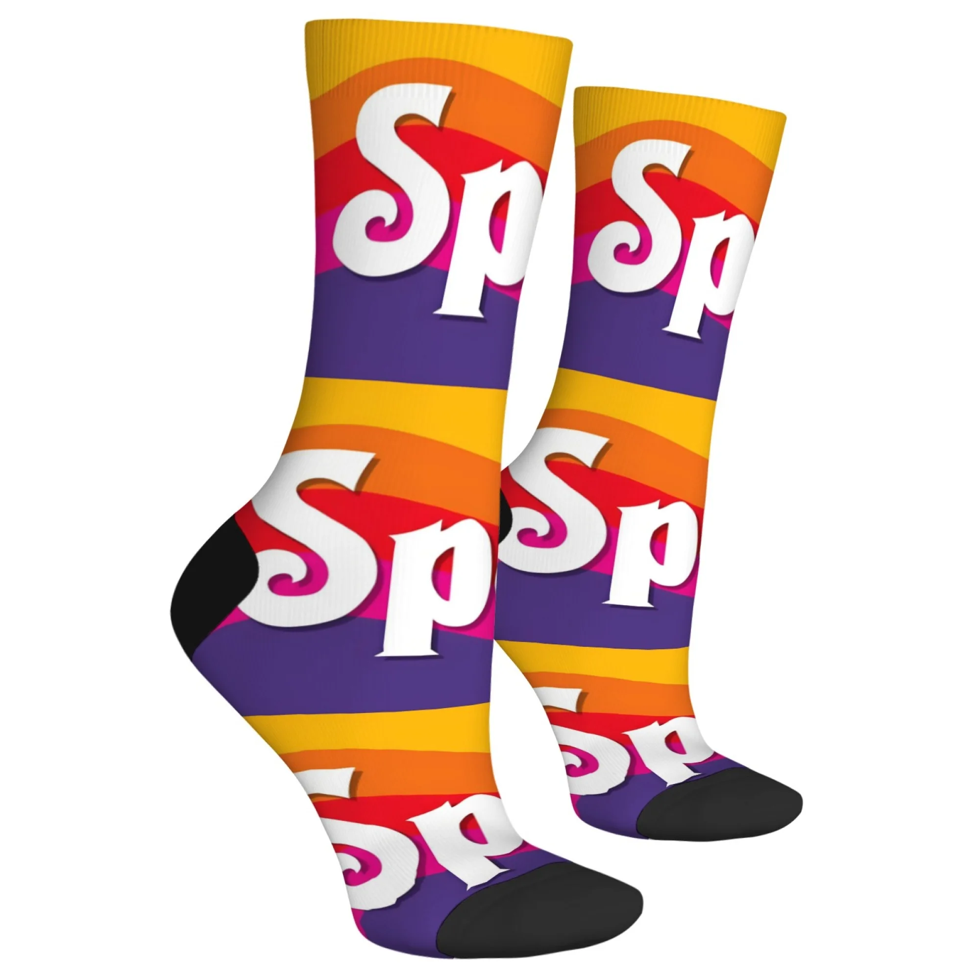 Novelty Happy Men's Retro Munich Beer Drink Socks - Fun Hip Hop Harajuku Style Outdoor Non-Slip Socks Gift