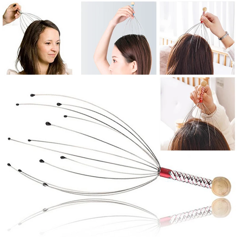Revitalizing Octopus Scalp Massager - Ultimate Head Relaxation Tool
