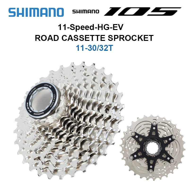 Bike Sprocket SHIMANO 105 5800 CS R7000 Road Bike HG Cassette 11S 11-30T 11-32T