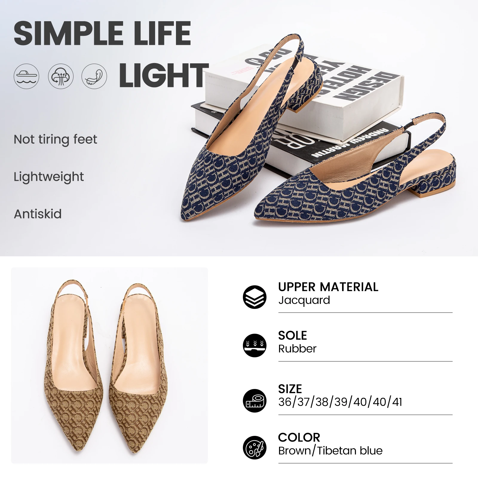 صنادل نسائية بكعب منخفض وحزام للكاحل، مقدمة مفتوحة...