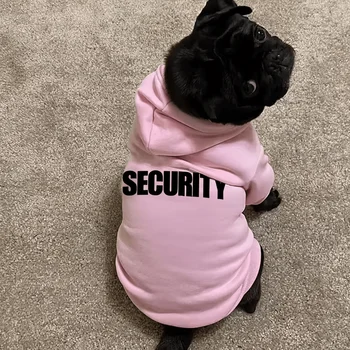 Hooded Sweater for Small and Medium Dogs, Warm Winter Pullover, Machine Washable Pet Clothing, Flannel Lined Ideal Winter Wear