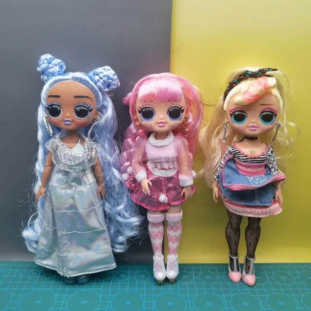 Original LOL Surprise OMG Big Sister World Travel Magic Movie Series Dressup Girl Gift Doll Contains Clothes Shoes 2