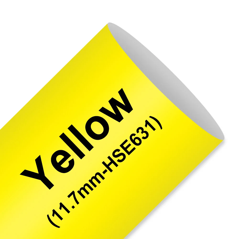 Heat Shrink Tube Label Tape for Brother Label Printers
