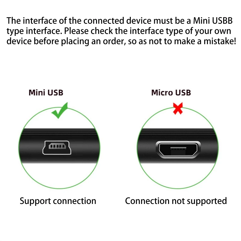 USB 2.0 유형 A 미니 B 케이블 편조 충전 코드 프리미엄 USB 2.0 미니 USB 케이블 1M/39인치 길이