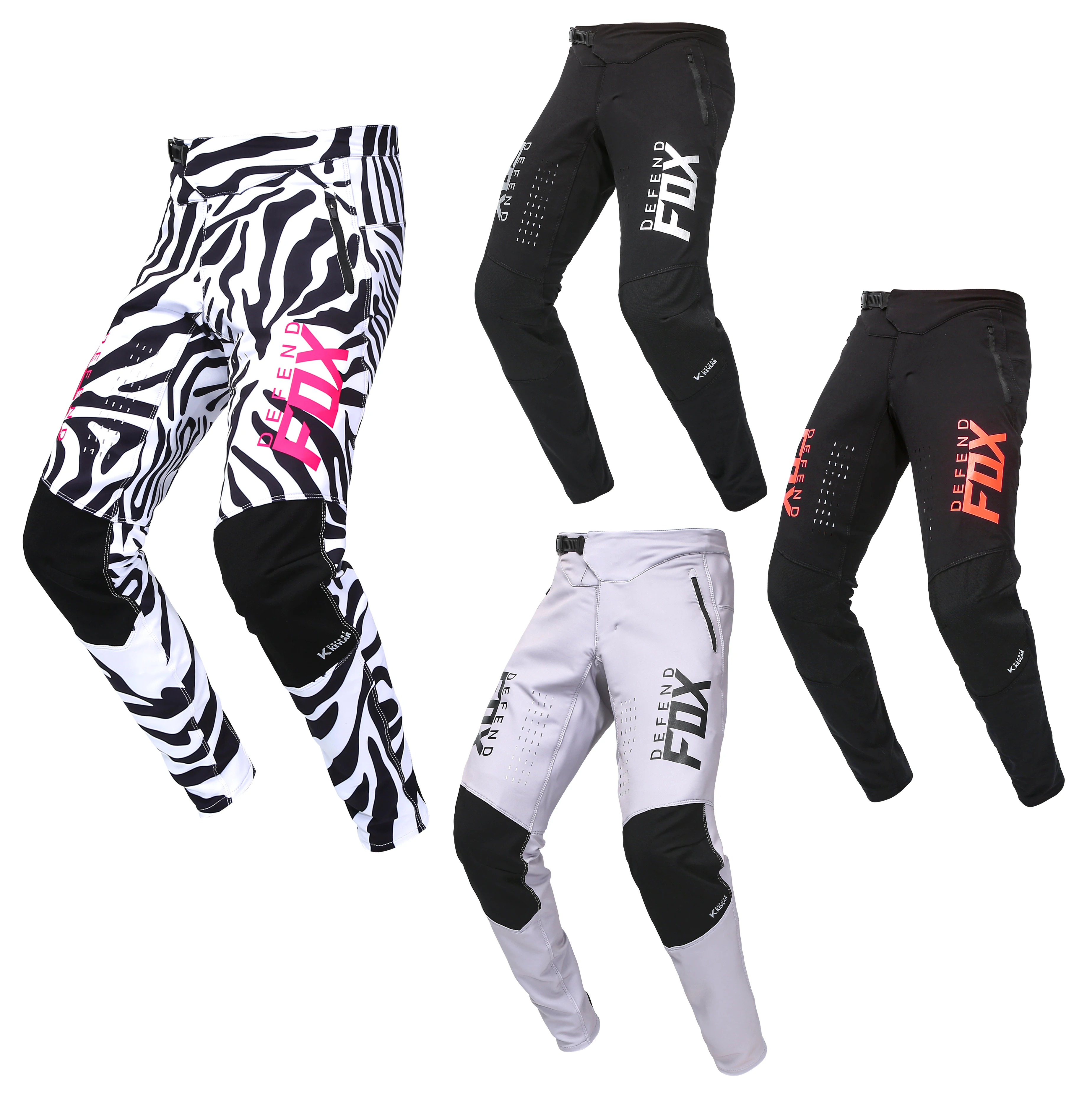 

Hot Sale New For Defend fox MX MTB DH Pants Ride Mountain Bike Pants Motocross Dirt Bike BMX XC Cycling Pants Bicycle Pants df03