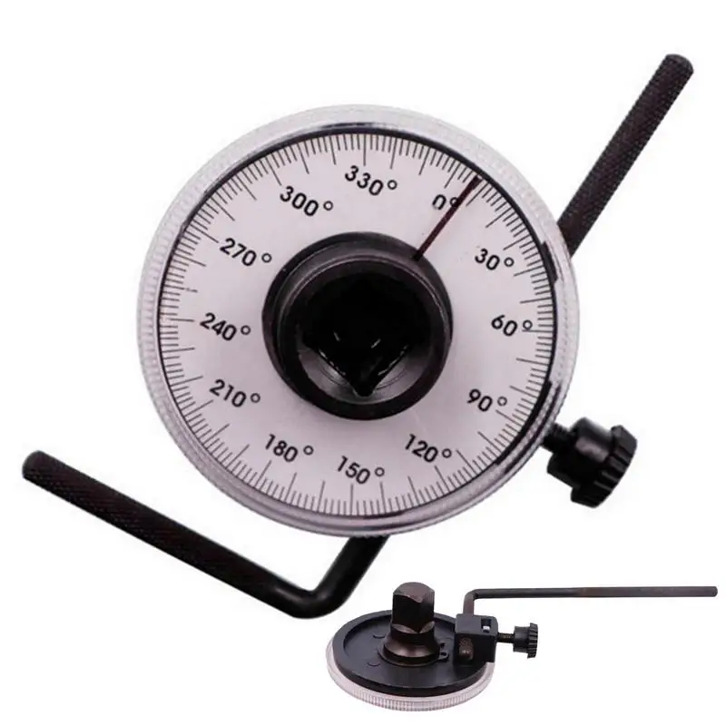 

Auto Torque Angle Gauge 360 Degree Adjustable Torque Angular Gauge Professional Measure Tool With Wrench Car Gauge Tool