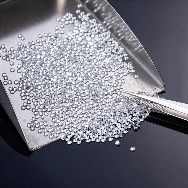 Butterflykiss [Volle Größe 0,8mm-4,5mm] Großhandel 1CT Kleine Lose Moissanite-Steine D-Farbe VVS1 Edelstein Laborgezüchtete Diamanten – Detail 4