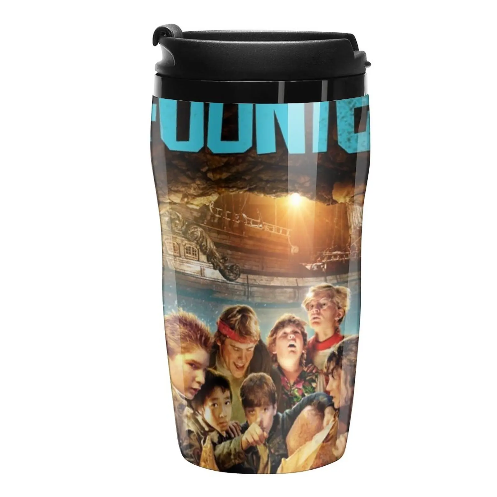 

New Goonies under the light poster Travel Coffee Mug Breakfast Cups Original And Funny Cups To Give Away Espresso Cup