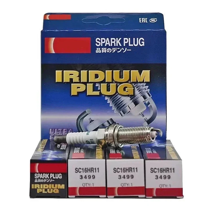 

4/6pcs 3499 SC16HR11 Iridium Spark Plug for TOYOTA COROLLA MATRIX PRIUS C-HR CHR SCION IQ IM XD LEXUS CT200H 1.8 1.8L 2.0L