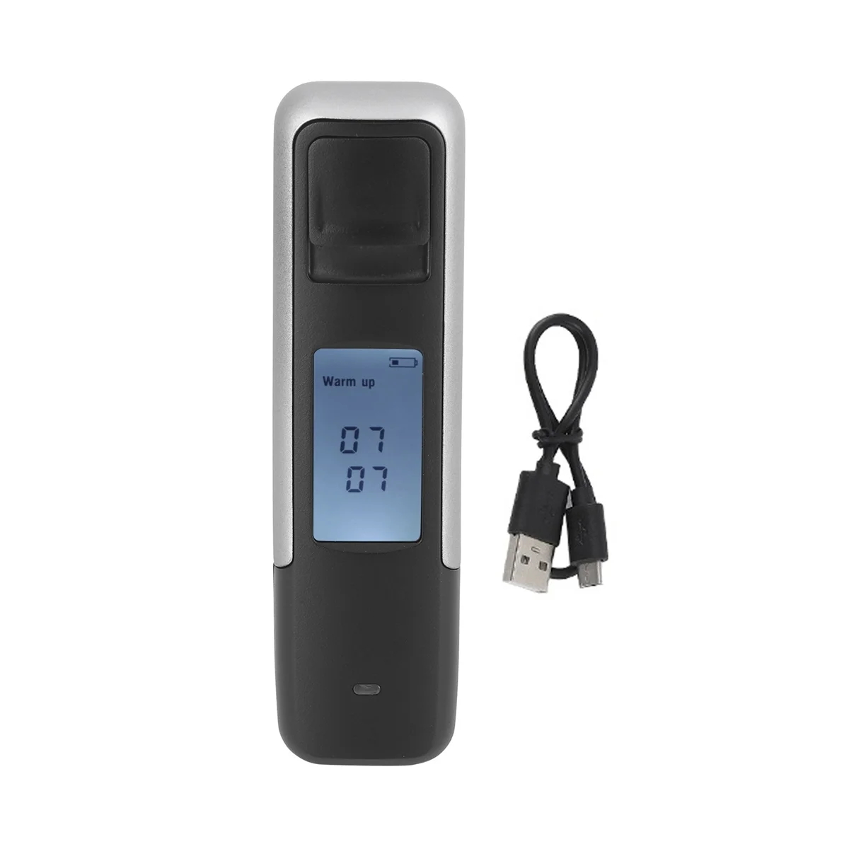 

Portable Non-Contact Blowing Alcohol Police High Precision Tester Digital Display USB Rechargeable BAC 1