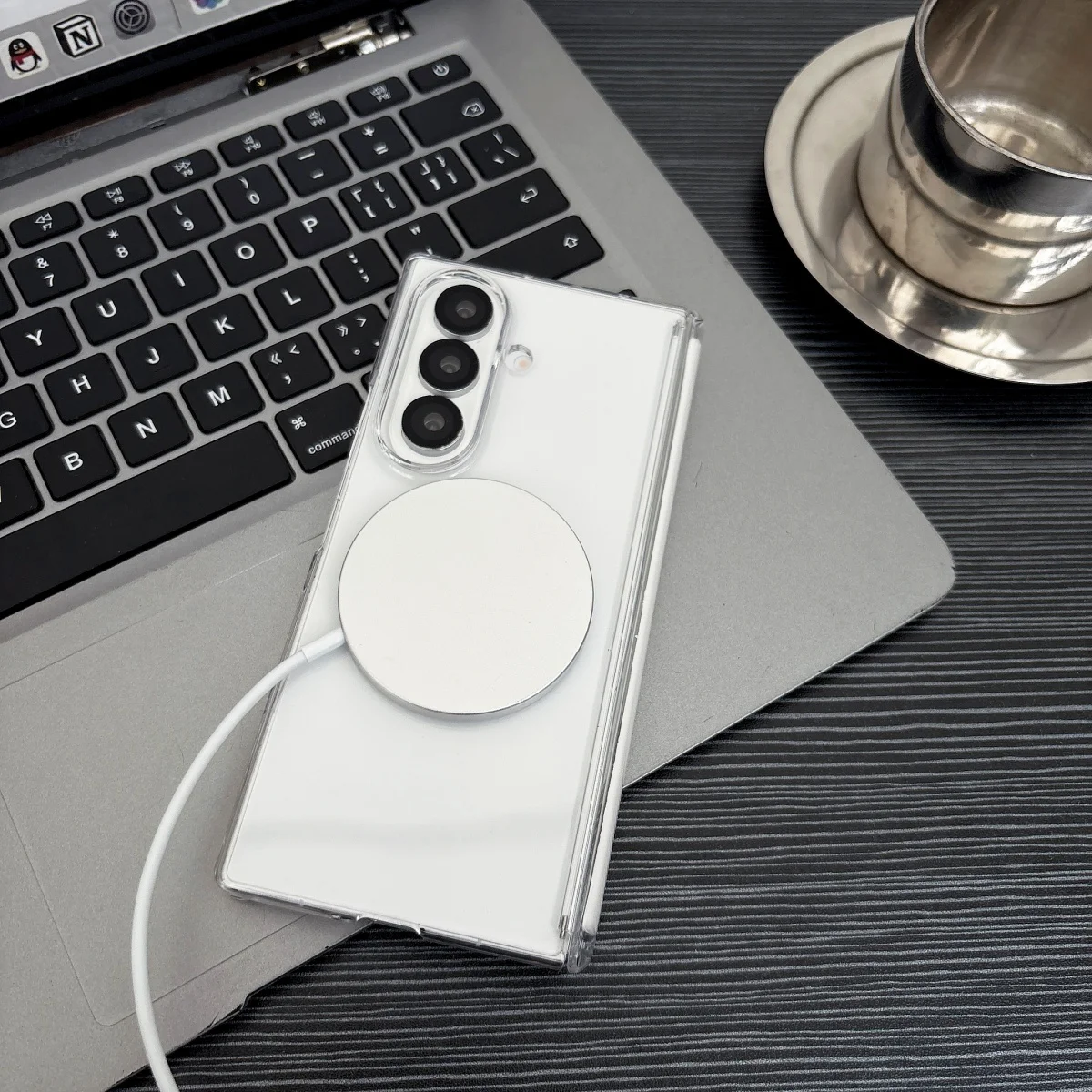 Shockproof Luxury Magnetic Transparent Phone Case - Premium Hard Acrylic Cover