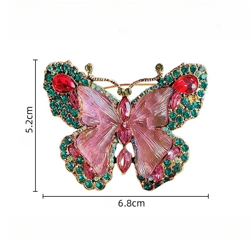 Versatile Colorful Butterfly Fairy Brooch