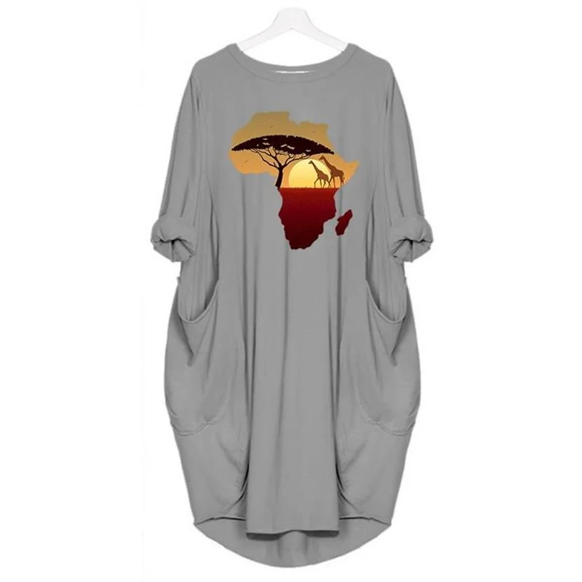 

Black African Woman Women's Casual Dress Elegant Dresses For Women 2022 Robe Party Female Dresses