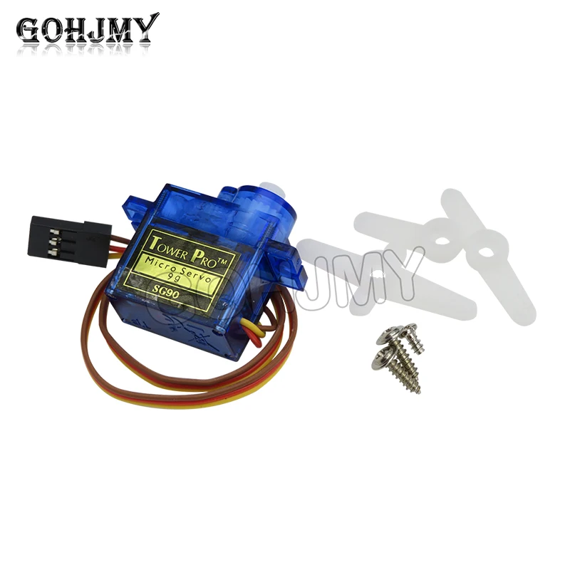 Rc Mini Micro 9g 1.6KG Servo SG90 for RC 250 450 Helicopter Airplane Car Boat For Arduino DIY With Bracket