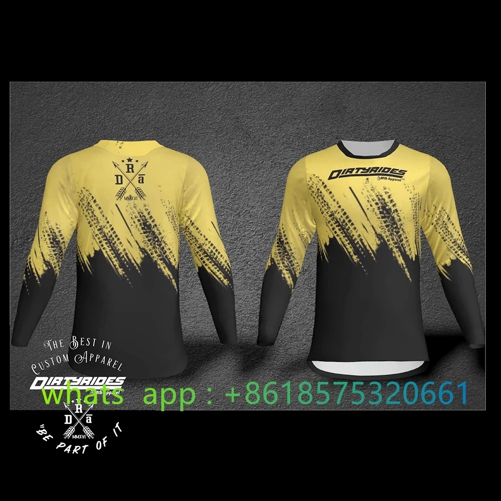 Mtb Racing Motorcycle Motocorss Enduro Mtb Shirts Cycling Jersey Dirt Bike Downhill Mountain Bicycle Breathable Maillot Ciclismo 4