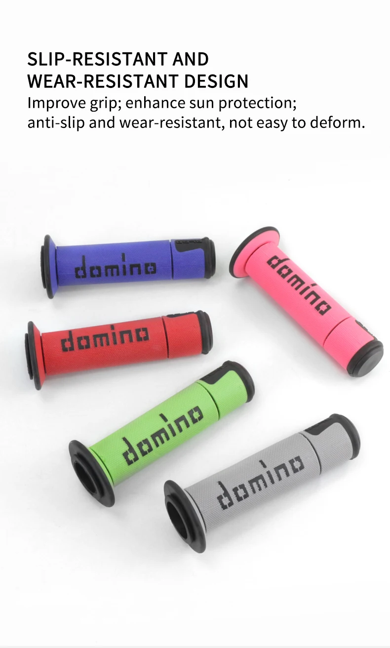 Moottoripyörän geelillä varustettu kahva kuvattuna kulmasta