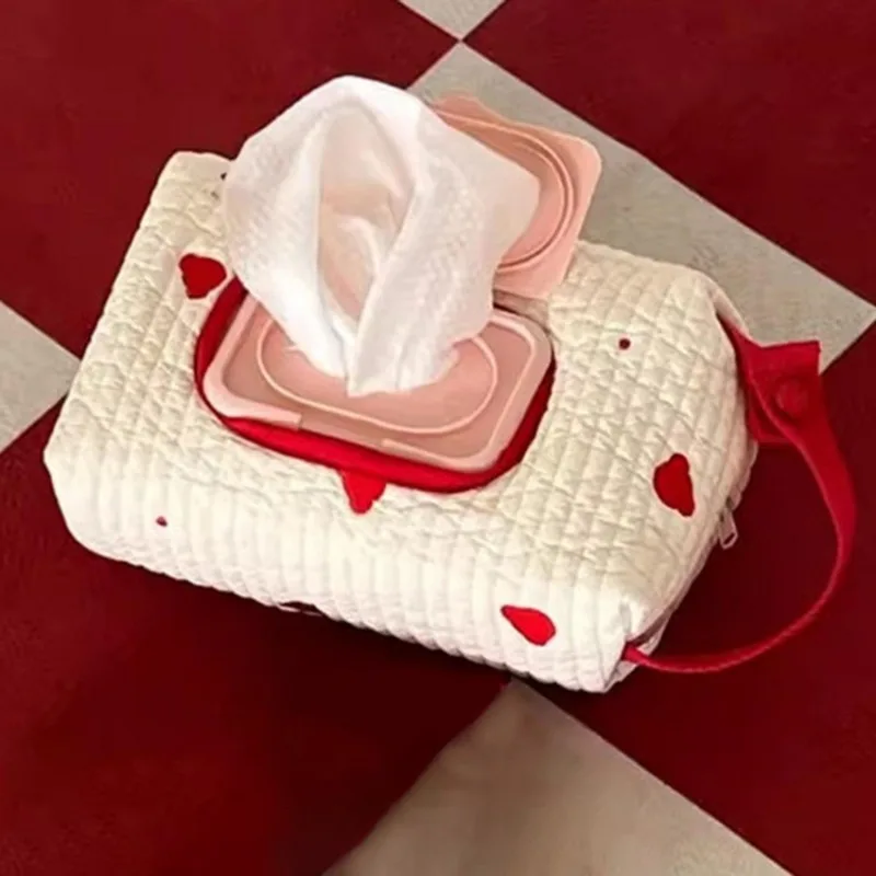 Wipe Case, Travel Tissue Holder, Wet Wipes Storage Bag, Reusable Wet Wipe Pouch for Travel，Mask Bags，Tissue Bags，Wet Wipes 6