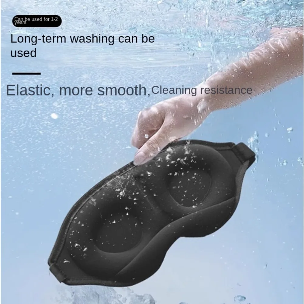 Soft 3D Eye Mask Pressure Free Light Blocking Sleeping Mask Breathable Capsule Eye Mask Relieve Fatigue