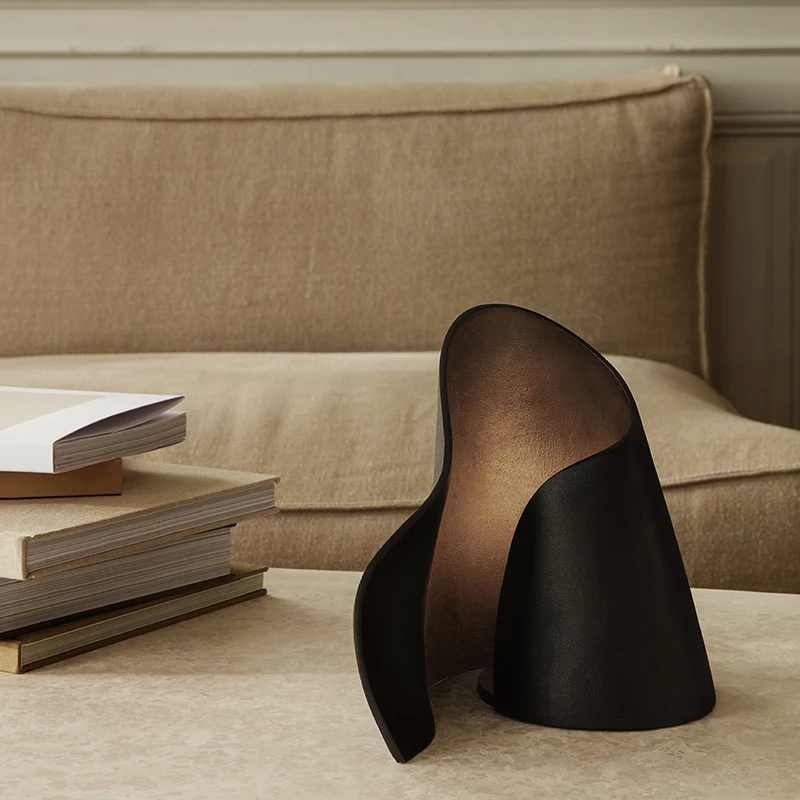 

Irregular shaped metal desk lamp wall lamp