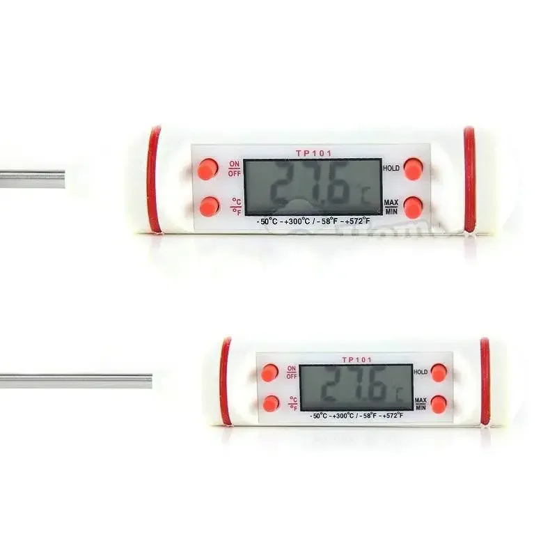 Kitchen Digital BBQ Food Thermometer Meat Cake Candy Fry Grill Dinning Household Cooking Thermometer Gauge Oven Thermometer Tool
