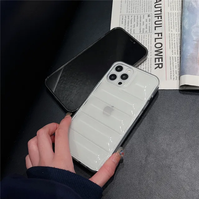 Luxury Original Brand Logo Phone Case for iPhone 14 13 12 11 PRO X Xr Xsmax  7 8 Plus Se2 404 The Puffer Case Soft Silicone Cover - China Phone Case and