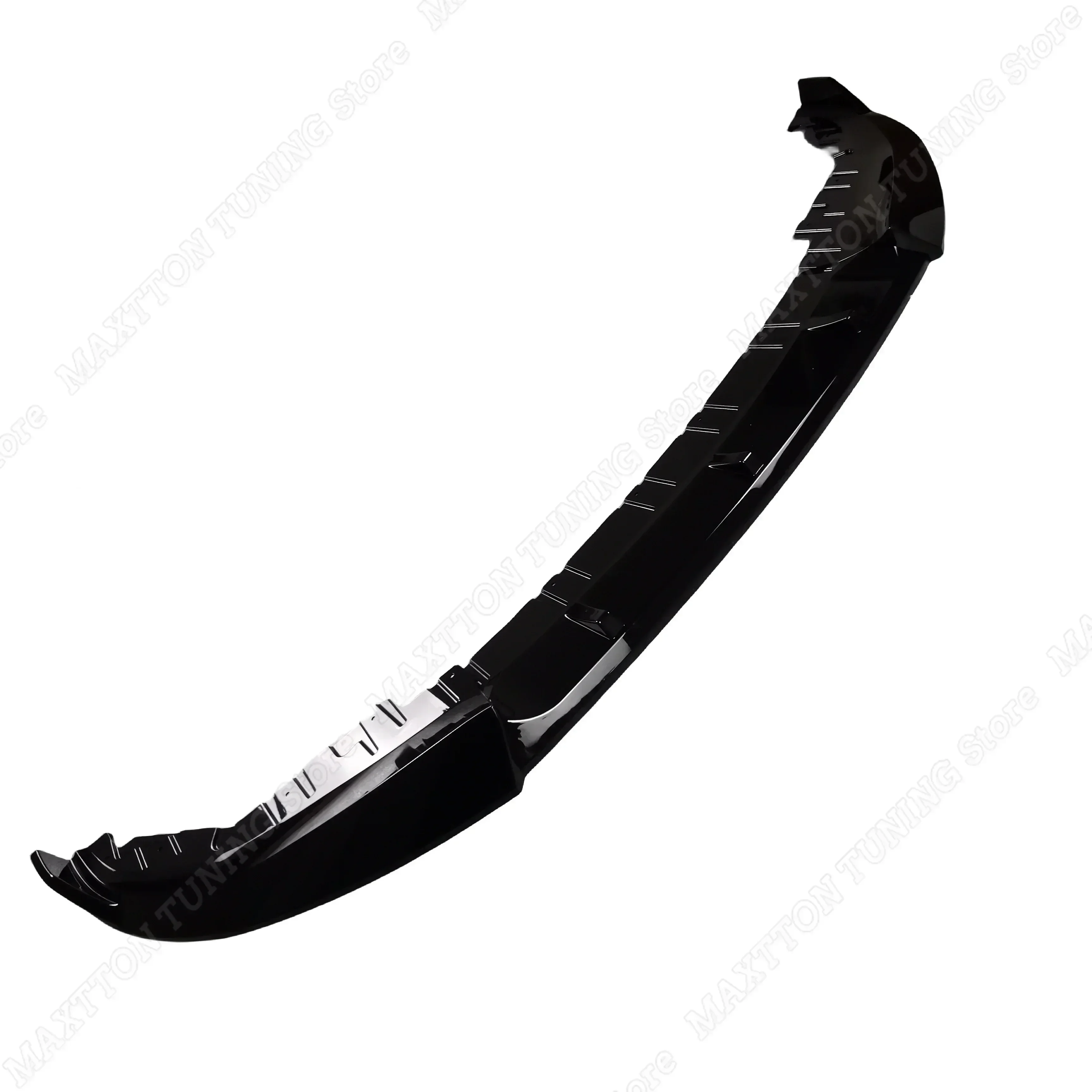 3 PCS Car Front Bumper Lip Splitter Spoile Spoiler For BMW 4 Series G26 i4 M50&G24 Gran Coupe 2021-2024 Gloss Black ABS