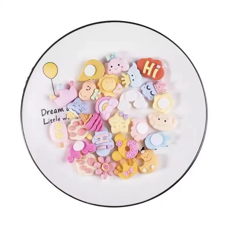 3D Cartoon Water Cup Sticker Cute Refrigerator Sticker Mobile Phone Handmake 3D Accessories DIY Resin