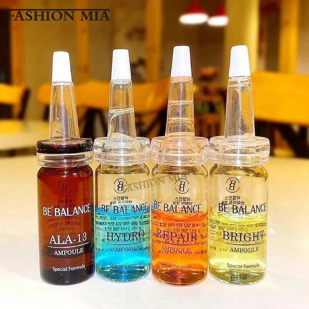 5 vials 10ml Hyaluronic Acial Serum Essence Kit BRIGHTENING/ALA/HYDRA/REPAIR Face Serum Vitamin C Cosmetics Beauty Moisturizing